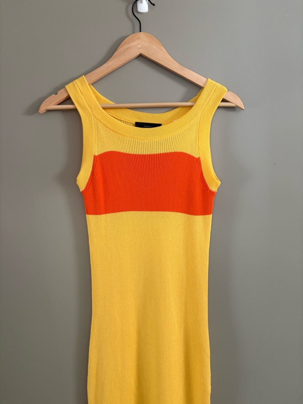 Diesel Rib Knit Maxi Dress - Picture 3 of 5